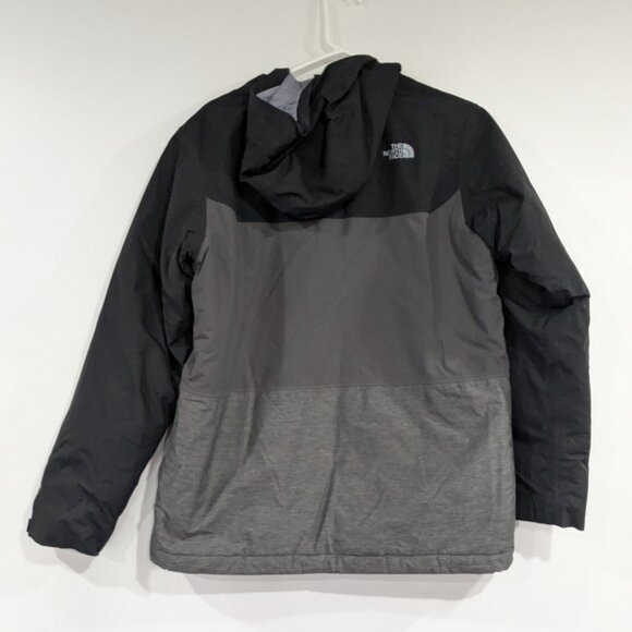 The North Face Synthetic Fill Winter Coat Black Grey Size XL - Picture 8 of 9